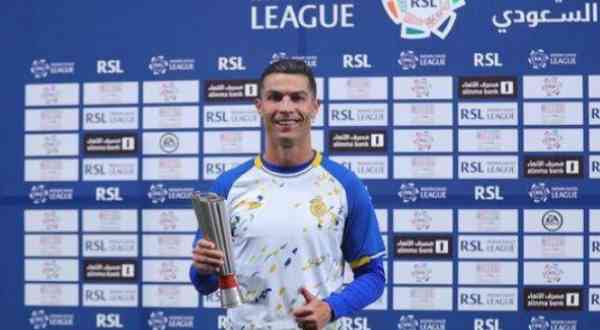 رونالدو: يسعدني الفوز بجائزة أفضل لاعب في شهر فبراير بدوري روشن